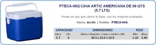 PTECA-06Q CAVA ARTIC AMERICANA DE 06 QTS (5,7 LTS)